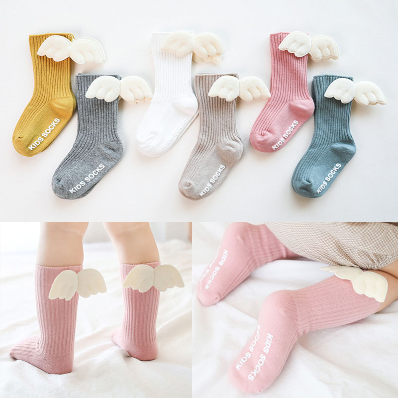 Baby Sock Oximeter - Yeni bebek kız diz üstü çorap